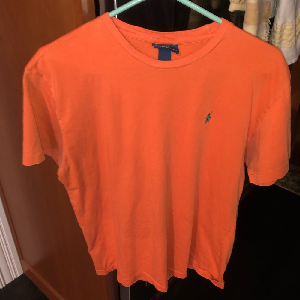 Polo Ralph Lauren orange men’s small shirt